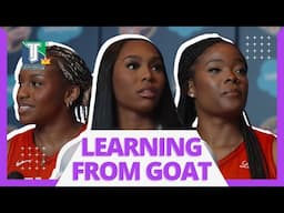 Bree Hall, Yvonne Ejim and Jillian Alleyne on PLAYING with Caitlin Clark