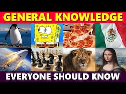 General Knowledge Trivia Quiz! 🎯 | 101 Questions EVERYONE Should Know! (Part 2)