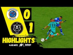SUPERSPORT UNITED vs ORLANDO PIRATES ‣ ALL GOALS & HIGHLIGHTS ‣ BETWAY PSL 2024/25