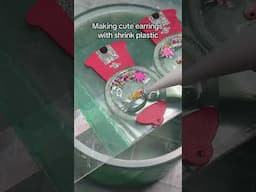 Making Cute Earrings with Shrink Plastic
