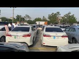 Honda Civic and Used Toyota Corolla Gli car for sale in car mandi Pakistan 2025