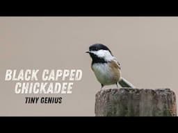 The Tiny Genius of the Bird World – The Black Capped Chickadee! 🐦