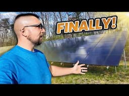 FINALLY! Installed Solar Panels for my Home and Bitcoin Miner
