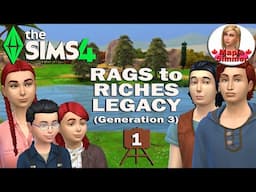 Introductions! Pt 1: Gen 3 of Maple's Rags to Riches Legacy (Sims 4)