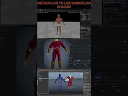 Maya to Meta Taylor to UE5 Workflow #3d #metahumancreator #fortnite