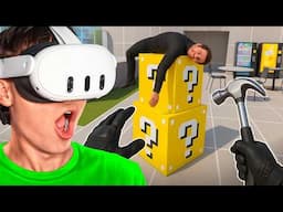 Wir müssen LUCKY BLOCKS in VR überleben! - Bonelab VR
