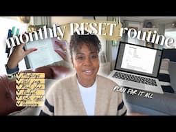 March Monthly Reset Routine | Stress-Free planning to get organized
