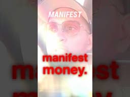 MANIFEST MONEY CORRECTLY #youtubeshorts #shorts