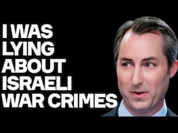 I Was LYING About Israel's War Crimes: Biden Stooge Matthew Miller's Sickening CONFESSION