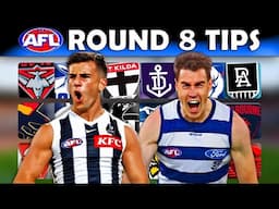 AFL 2025 Round 8 Predictions + Tips REVEALED