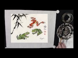 Frogs & Bamboo