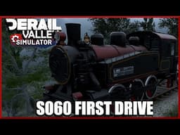 S060 Steam Engine First Run & Shunting EP41 | Derail Valley | Train Simulation