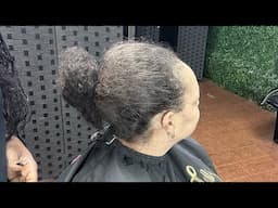 Her hair hasn’t been combed in FOUR months.