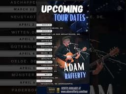 Watch Adam Rafferty Live! 2025 Spring Tour Dates Announced! #shorts