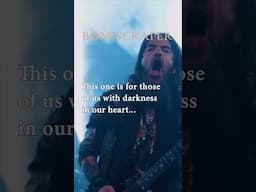We scrape our bones to numb the pain...