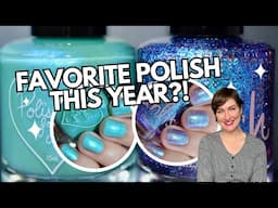 June 2025 FTLOP Box swatches! For the Love of Polish Box Pokémon series Polished for Days x Pahlish