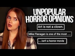 Reacting to Your Unpopular HORROR Opinions | Spookyastronauts