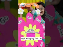 Wall hanging for English Grammer #englishtlm #wallhanging #keertiscraftshala #schooldecorationideas
