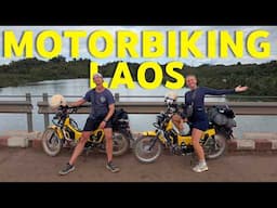 My FIRST Time Riding a Motorbike in Laos