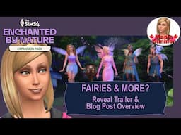 Fairies & More? Reveal Trailer & Blog Post Overview (Sims 4 News)