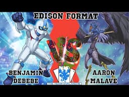 Edison Format | Hero Beat "Benjamin” Vs Blackwings "Aaron” | NYC Locals | Yugioh Duel