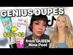10 *GENIUS* Beauty Dupes from TikTok’s Nina Pool You Will NOT Believe!🤯