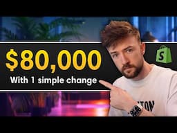 The Shopify Hack That Instantly Boosted My Sales by $80,000!