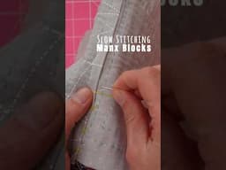 Slow Stitching Manx Blocks