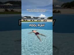 Pools are for playing