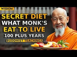 What Monks Eat to Live 100+ Years | The Secret Diet | Zen Buddhism