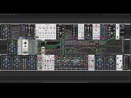 Liquid IDM patch in VCV Rack