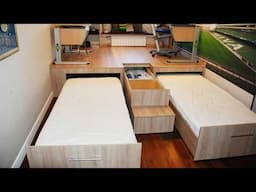 Amazing Space Saving Ideas - Smart Furniture ▶9