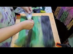 How to Make Striped Rolags with no Fuss