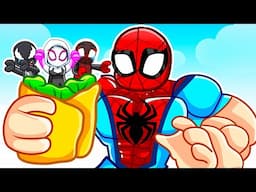 Spiderman Plays Human Burrito With Spidey Friends....