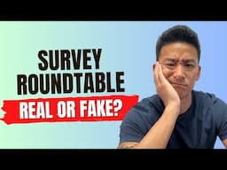Survey Roundtable Review - Real Deal OR Fake Way To Earn?