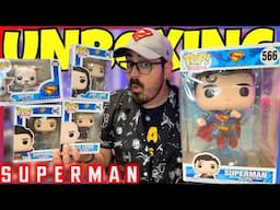 Los FUNKO POP de SUPERMAN 🔥 Unboxing de Superman, Krypto, Lois, Lex Luthor y Superman Jumbo
