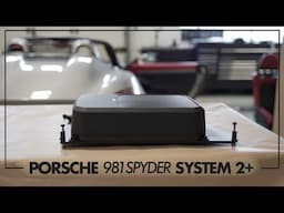 Lightweight Porsche 981 Spyder has incredible sound upgrade