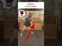 How To SET UP a WICKED LIVER SHOT 😱 #Shorts #MMA #Boxing
