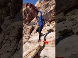 These mountains are only 30 minutes from the Las Vegas Strip #explore #lasvegas #mountains #runner