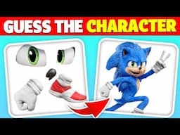 Whose Body Part Is That?! 😱 | SONIC THE HEDGEHOG 3🔵🦔💥Guessing Game! I Super Shadow, Super Sonic