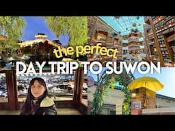 Suwon day trip that's worth it 🇰🇷 | Top things to do + 9 kdrama filming locations vlog 🎬