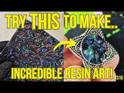 315. Resin Art Looks INCREDIBLE With THIS STUFF!