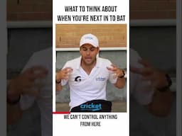 What to think about when you’re waiting to bat ⏳