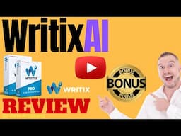 Writix AI Review ⚠️ WARNING ⚠️ DON'T GET WRITIXAI WITHOUT MY 👷 CUSTOM 👷 BONUSES!!