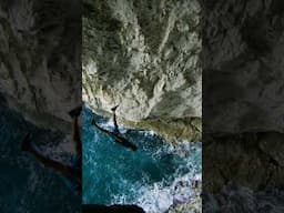 Cliff Jumping Is Crazy 😱 #shorts