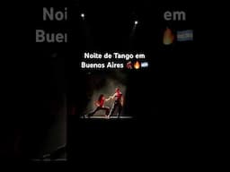 Noite de tango inesquecível em Buenos Aires 😍💃🏻🔥 #buenosaires #tangoargentino #tangoporteño