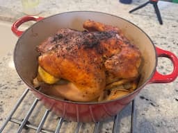 Lemon Butter Roasted Chicken