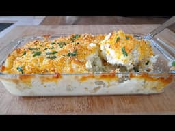 I bake this: cheese and cauliflower