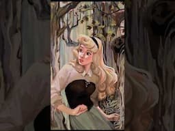 One of the most beautiful movies ever made 🥺  #art #gouache #disney #disneyprincess #sleepingbeauty