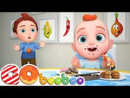 Don't Overeat Song | Funny Kids Songs | Healthy Habits | GoBooBoo Kids Songs & Nursery Rhymes
